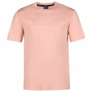 Champion CREWNECK T-SHIRT Pánské tričko, růžová, velikost M
