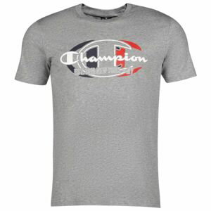 Champion CREWNECK T-SHIRT Pánské tričko, šedá, velikost S