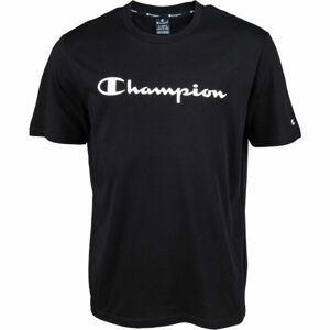 Champion CREWNECK T-SHIRT Pánské tričko, černá, velikost XXL