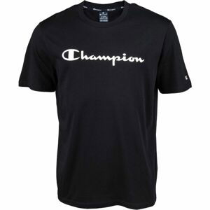 Champion CREWNECK T-SHIRT Pánské tričko, černá, veľkosť L