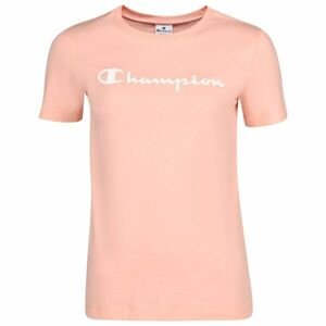 Champion CREWNECK T-SHIRT Dámské tričko, lososová, veľkosť L