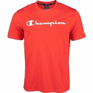 Champion CREWNECK T-SHIRT Pánské tričko, červená, velikost M