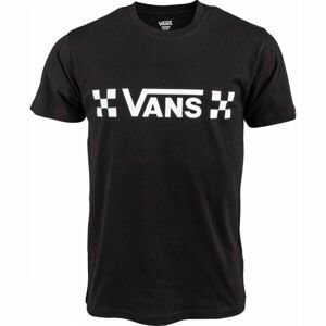 Vans MN VANS DROP V CHE-B Pánské tričko, černá, veľkosť XL
