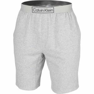 Calvin Klein REIMAGINED HER SHORT Pánské šortky na spaní, šedá, velikost L