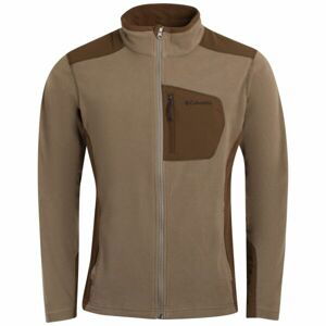 Columbia KLAMATH RANGE FULL ZIP Pánská bunda, khaki, velikost S