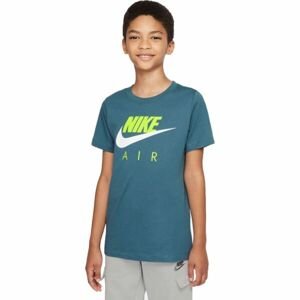 Nike AIR Chlapecké tričko, modrá, velikost XS