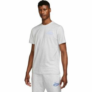 Nike NSW ESS+ CORE 1 TEE Pánské tričko, šedá, velikost S