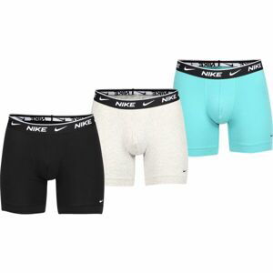 Nike BRIEF 3PK Pánské boxerky, tyrkysová, veľkosť M