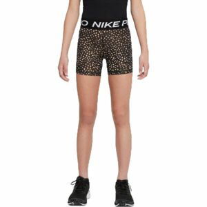 Nike NP DF 3IN SHORT ANML AOP Dívčí sportovní šortky, mix, velikost L