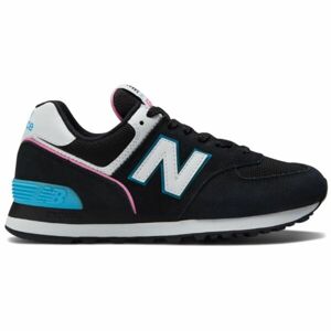 New Balance WL574CK2 Dámská volnočasová obuv, černá, veľkosť 36.5