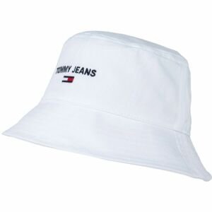 Tommy Hilfiger TJM SPORT BUCKET Pánský klobouk, bílá, veľkosť UNI