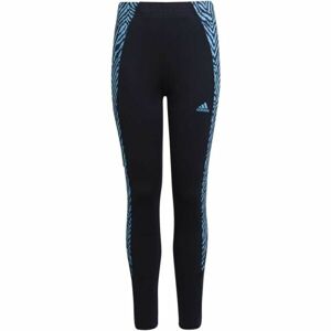 adidas SEA TIGHT Tmavě modrá 128 - Dívčí legíny