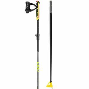 Leki XTA 6.5 VARIO Hole pro běžecké lyžování, černá, velikost 155 - 175