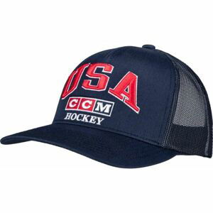 CCM MESHBACK TRUCKER TEAM USA Černá UNI - Pánská kšiltovka