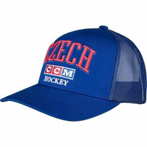 CCM MESHBACK TRUCKER TEAM CZECH Pánská kšiltovka, modrá, velikost UNI