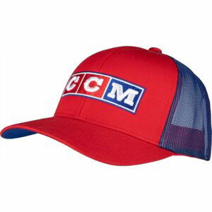 CCM MESHBACK TRUCKER TEAM RUSSIA Červená UNI - Pánská kšiltovka