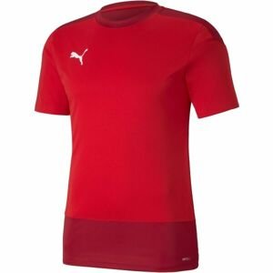 Puma TEAMGOAL 23 TRAINING JERSEY TEE Pánské fotbalové triko, červená, veľkosť L