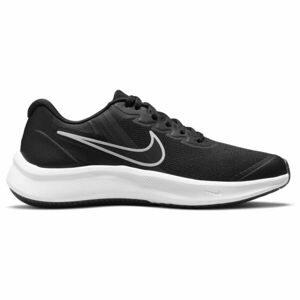 Nike STAR RUNNER 3 GS Dětská sportovní obuv, černá, veľkosť 36.5