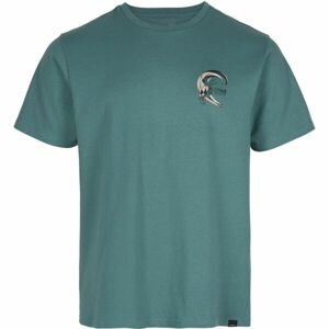 O'Neill O'RIGINAL T-SHIRT Pánské tričko, Zelená,Černá, velikost XXL