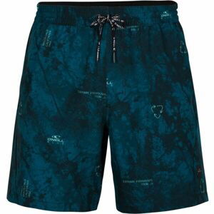 O'Neill ALL DAY PRINT HYBRID SHORTS Pánské šortky, tmavě modrá, velikost M