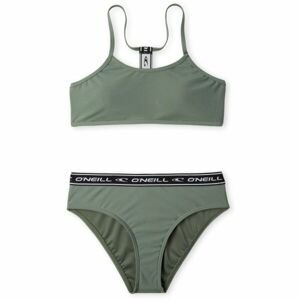 O'Neill SPORTCLUB BIKINI Dívčí dvoudílné plavky, světle zelená, velikost 140