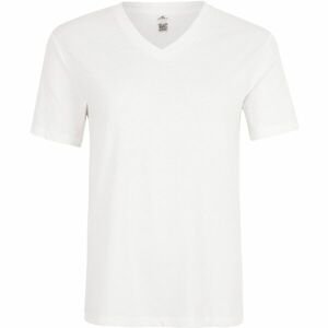 O'Neill ESSENTIALS V-NECK T-SHIRT Dámské tričko, bílá, velikost L