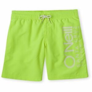 O'Neill ORIGINAL CALI SHORTS Chlapecké plavecké šortky, reflexní neon, velikost 176