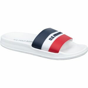 U.S. POLO ASSN. GAVIO002 FLAG Pánské pantofle, bílá, velikost 41