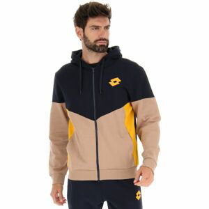 Lotto ATHLETICA PLUS II SWEAT FZ HD Pánská mikina, tmavě modrá, velikost XL