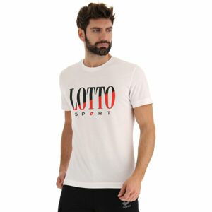 Lotto SUPRA VI TEE Pánské tričko, bílá, velikost