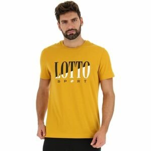 Lotto SUPRA VI TEE Pánské tričko, žlutá, veľkosť XXXL