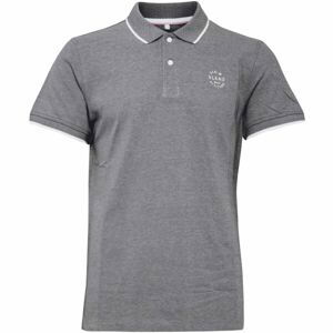 BLEND POLO SHIRT Pánské polotričko, tmavě šedá, veľkosť S