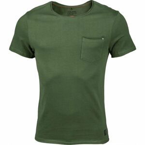 BLEND Pánské tričko Pánské tričko, tmavě zelená, velikost XL