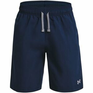 Under Armour WOVEN SHORTS Chlapecké kraťasy, tmavě modrá, velikost XL