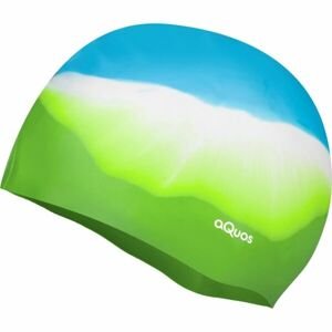 AQUOS COHO Plavecká čepice, zelená, velikost UNI