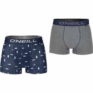 O'Neill BOXER SURF PLAIN 2-PACK Pánské boxerky, tmavě modrá, velikost XXL