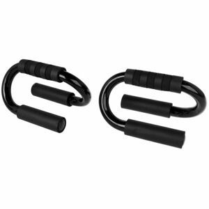 SHARP SHAPE SPIRAL PUSH UP BAR Úchopy na kliky, černá, veľkosť UNI