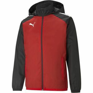 Puma TEAMLIGA ALL WEATHER JACKET Pánské bunda, červená, velikost XXL