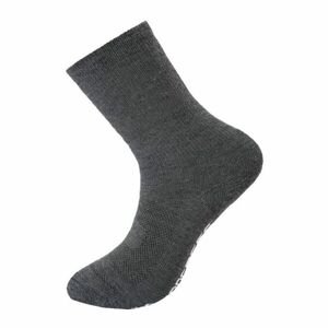 PROGRESS MANAGER MERINO Ponožky s merino vlnou, šedá, veľkosť 39-42