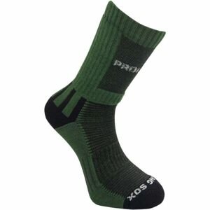 PROGRESS HIKING SOX Turistické ponožky, khaki, veľkosť 39-42