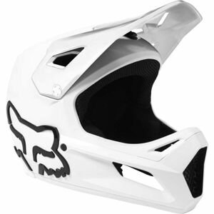 Fox RAMPAGE YTH Dětská helma na kolo, bílá, velikost (49 - 50)