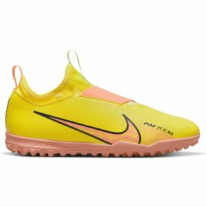 Nike ZOOM MERCURIAL VAPOR 15 ACADEMY Dětské turfy, žlutá, veľkosť 33.5