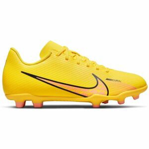 Nike JR MERCURIAL VAPOR 15 CLUB FG/MG Dětské kopačky, žlutá, velikost 35.5