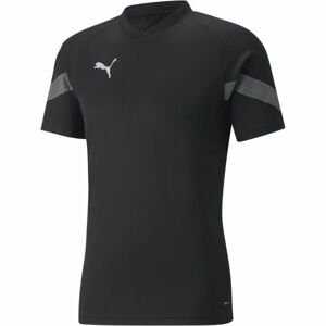 Puma TEAMFINAL TRAINING JERSEY Pánské sportovní triko, černá, velikost XXXL