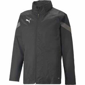 Puma TEAMFINAL ALL WEATHER JACKET Pánská fotbalová mikina, černá, velikost S