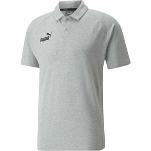 Puma TEAMFINAL CASUALS POLO Pánské triko, šedá, velikost XXXL