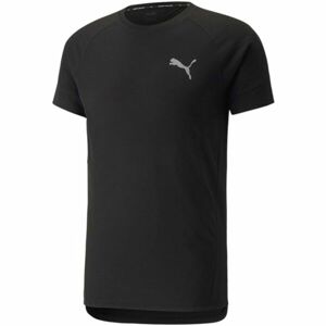 Puma EVOSTRIPE TEE Pánské triko, Černá,Bílá, velikost XXXXL