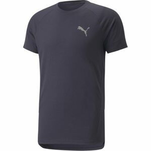 Puma EVOSTRIPE TEE Pánské triko, tmavě modrá, velikost