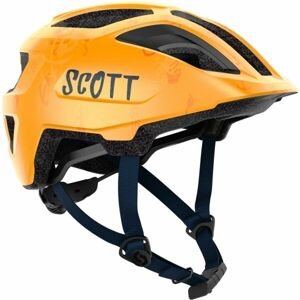 Scott SPUNTO KID Dětská helma na kolo, oranžová, veľkosť (46 - 52)