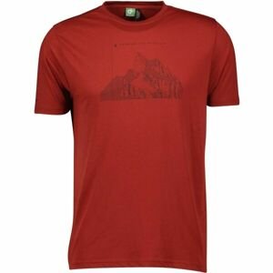 Scott Pánské triko Pánské triko, červená, velikost XL